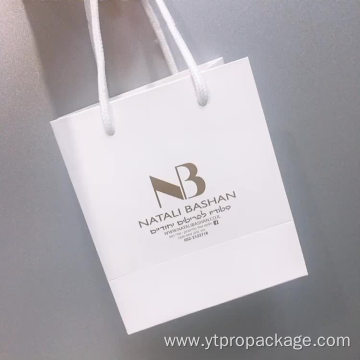 Small kraft shopping packaging paper bag